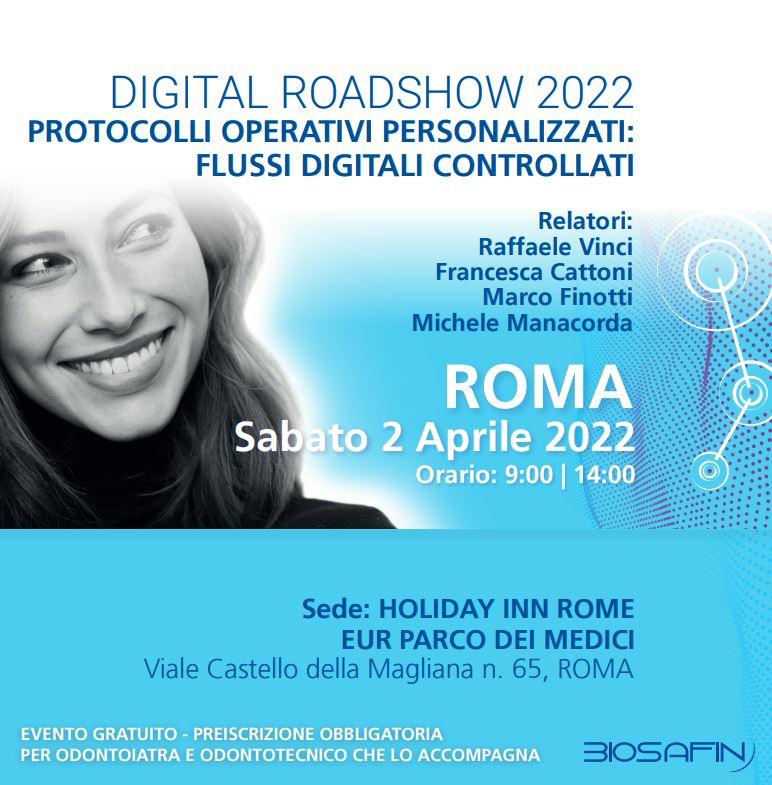 DIGITAL ROADSHOW 2022 ROMA – Protocolli operativi personalizzati: flussi digitali controllati